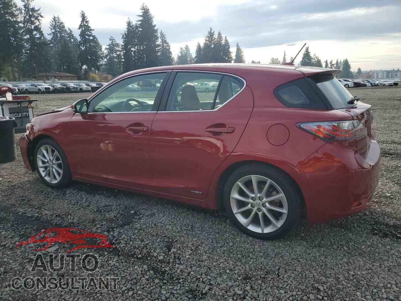 LEXUS CT 200 2013 - JTHKD5BH2D2162427