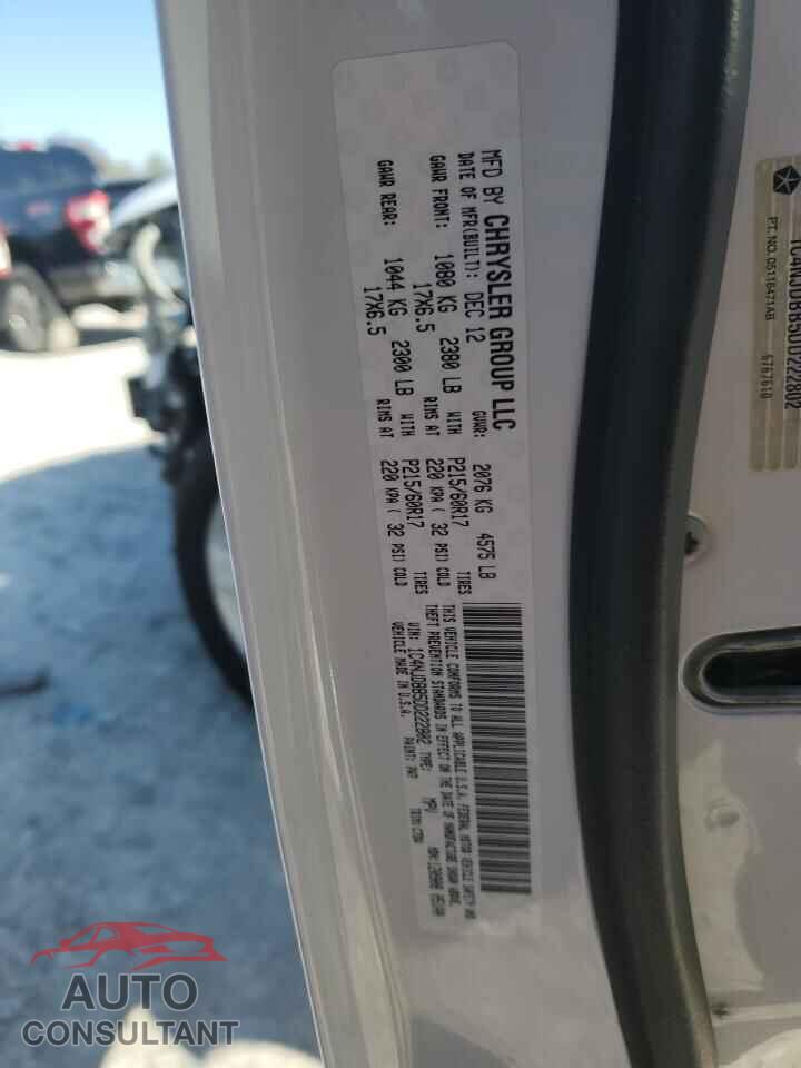 JEEP COMPASS 2013 - 1C4NJDBB5DD222802