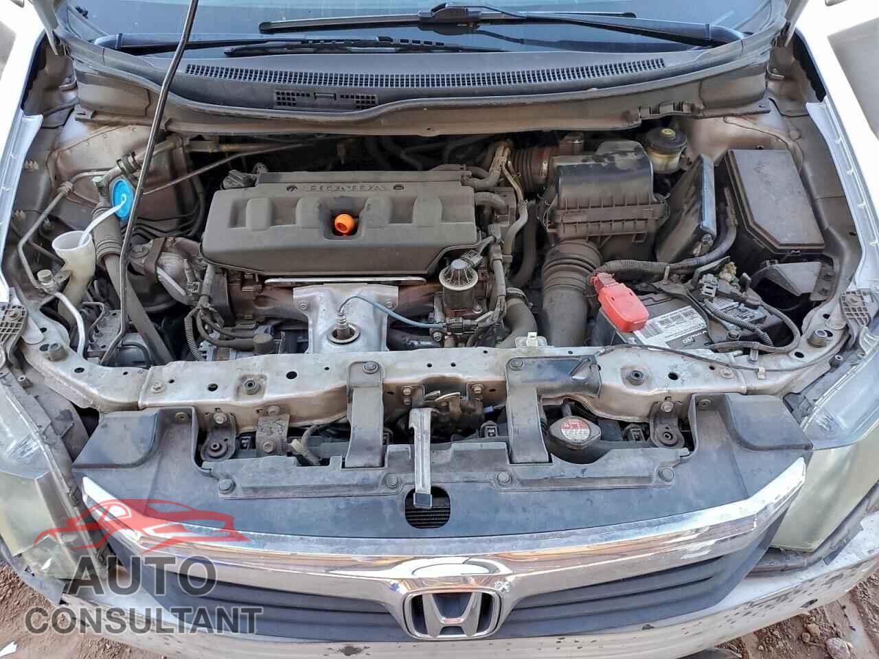 HONDA CIVIC 2012 - 19XFB2F89CE345391