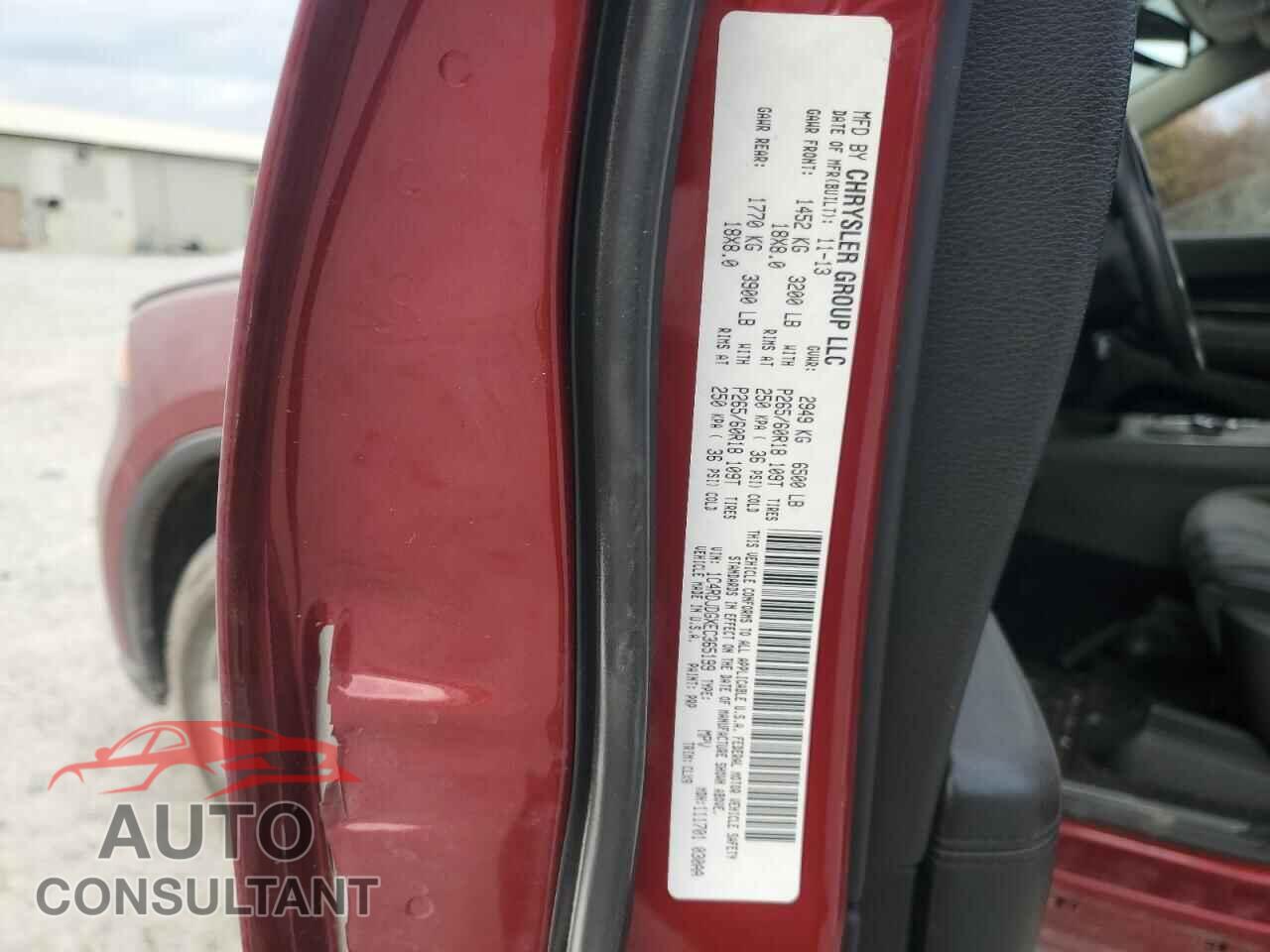 DODGE DURANGO 2014 - 1C4RDJDGXEC365199