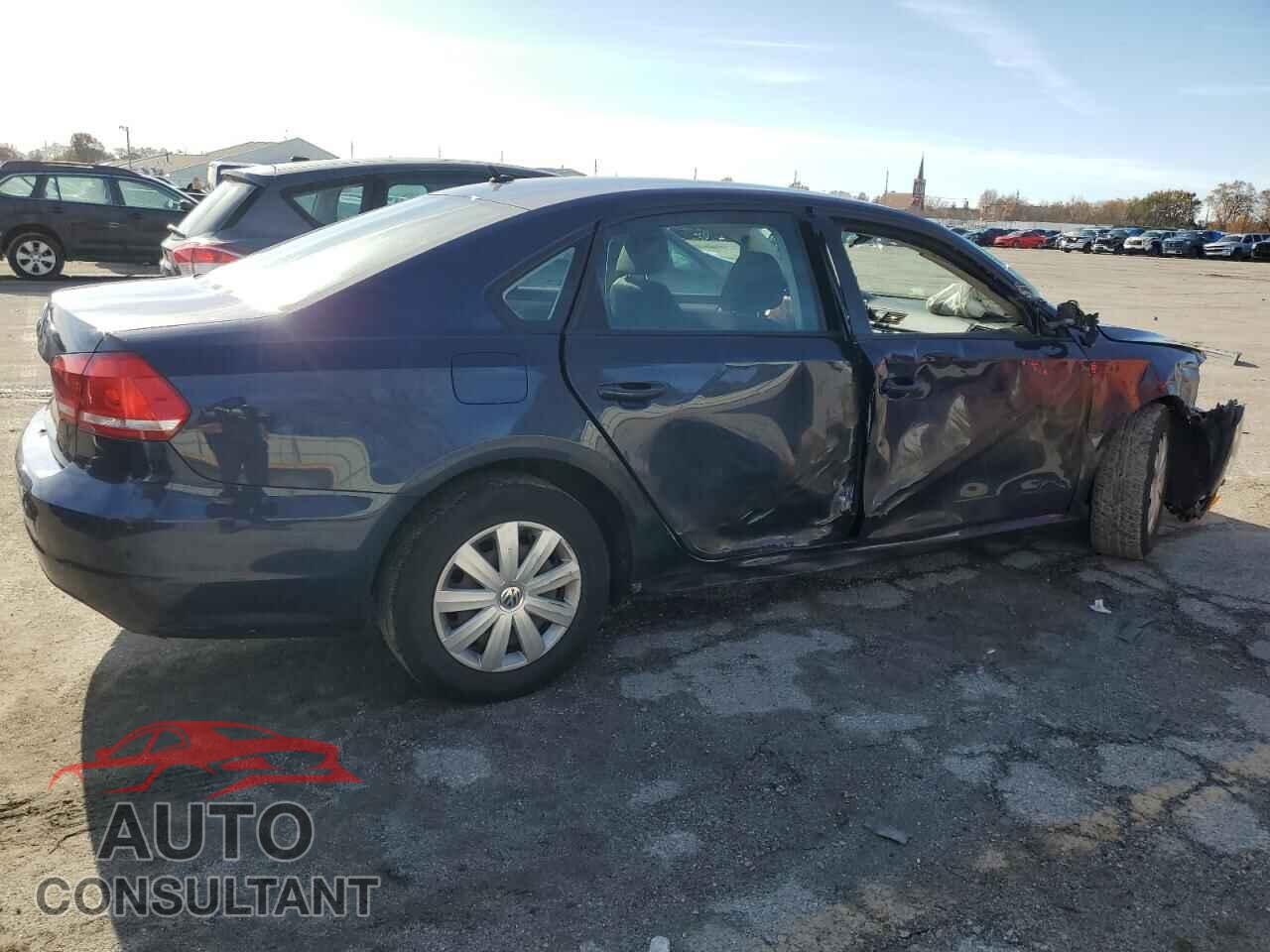 VOLKSWAGEN PASSAT 2012 - 1VWAP7A34CC066567
