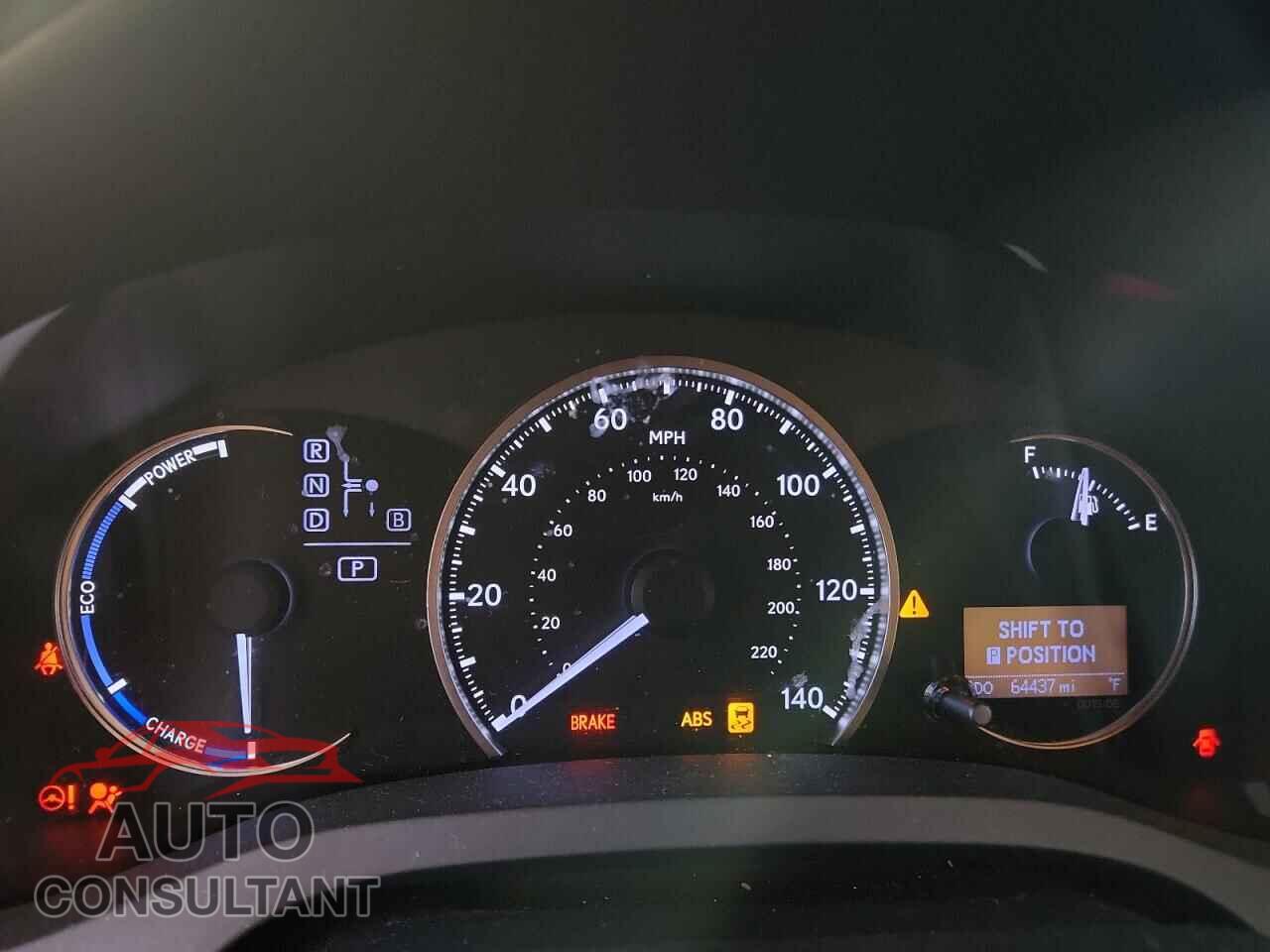 LEXUS CT 200 2015 - JTHKD5BH3F2233699