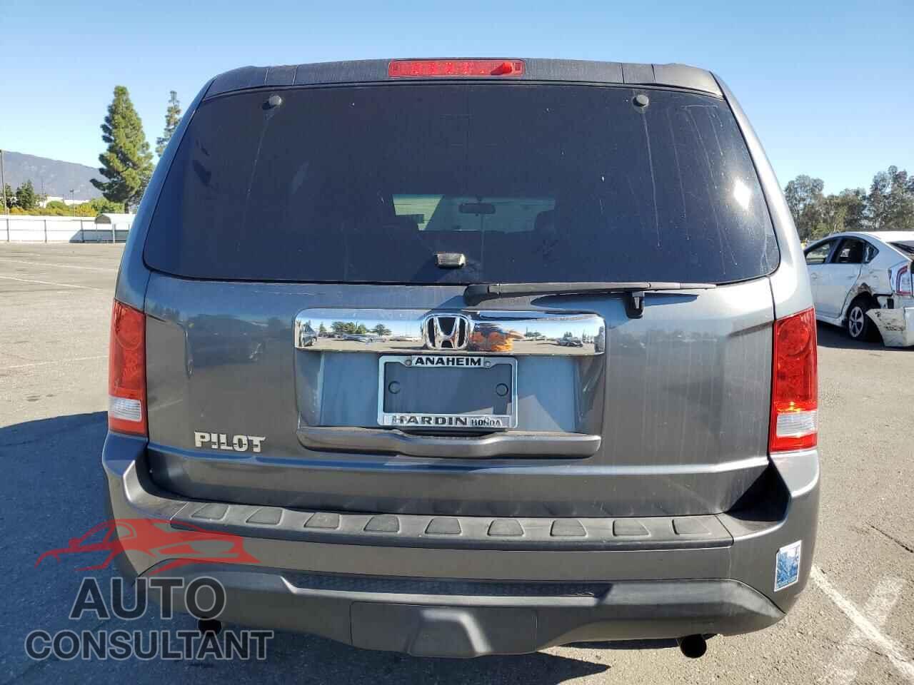 HONDA PILOT 2012 - 5FNYF3H20CB003379