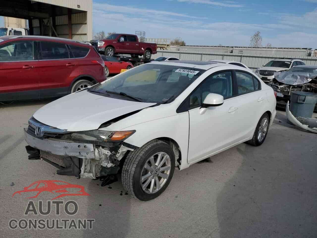 HONDA CIVIC 2012 - 19XFB2F89CE035953