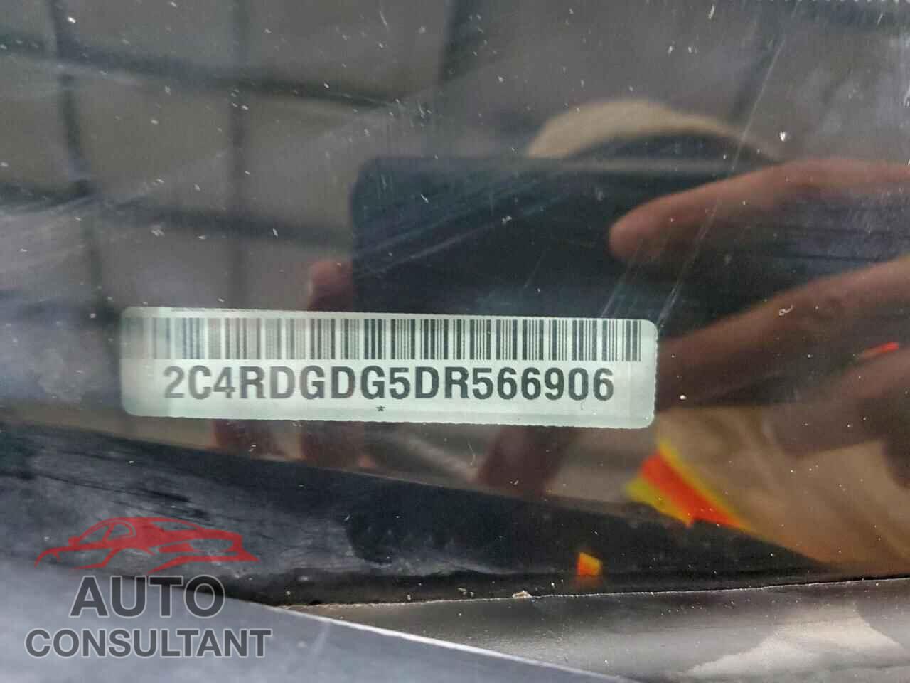 DODGE CARAVAN 2013 - 2C4RDGDG5DR566906