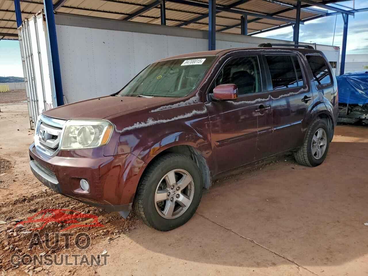 HONDA PILOT 2010 - 5FNYF3H47AB006861