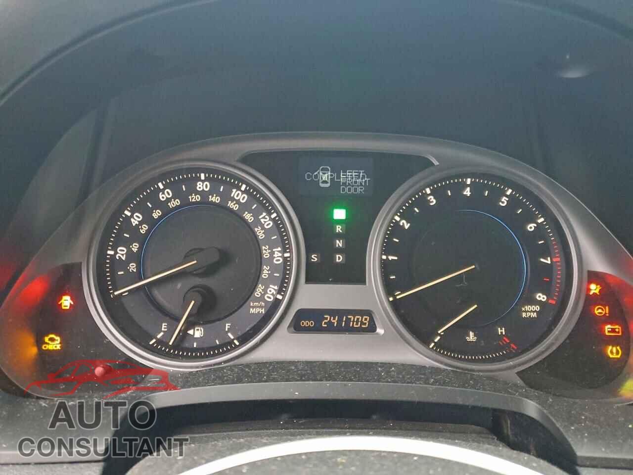 LEXUS IS 2010 - JTHBF5C26A2098201