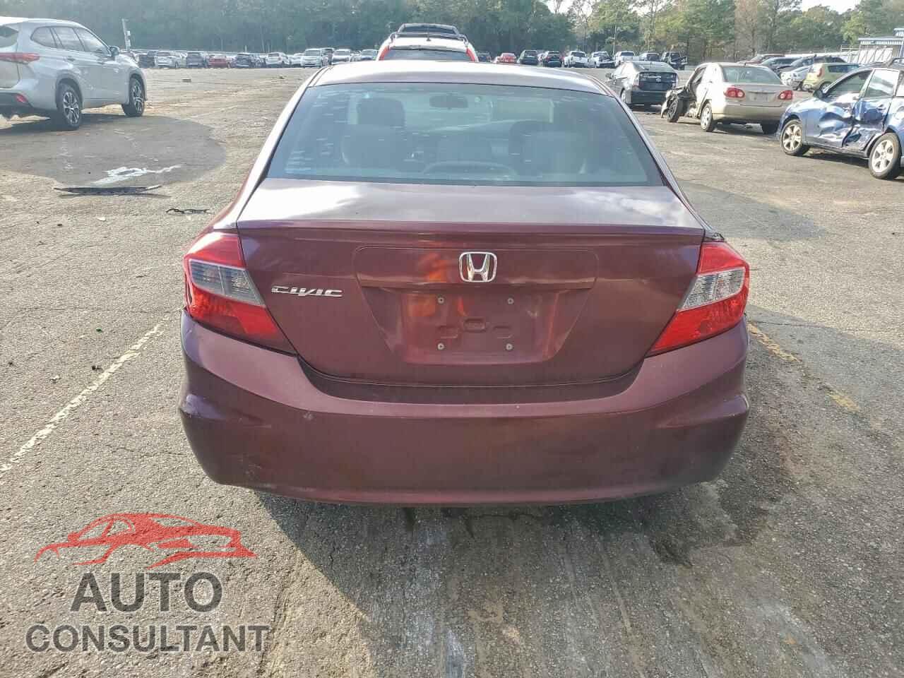 HONDA CIVIC 2012 - 2HGFB2F81CH569910