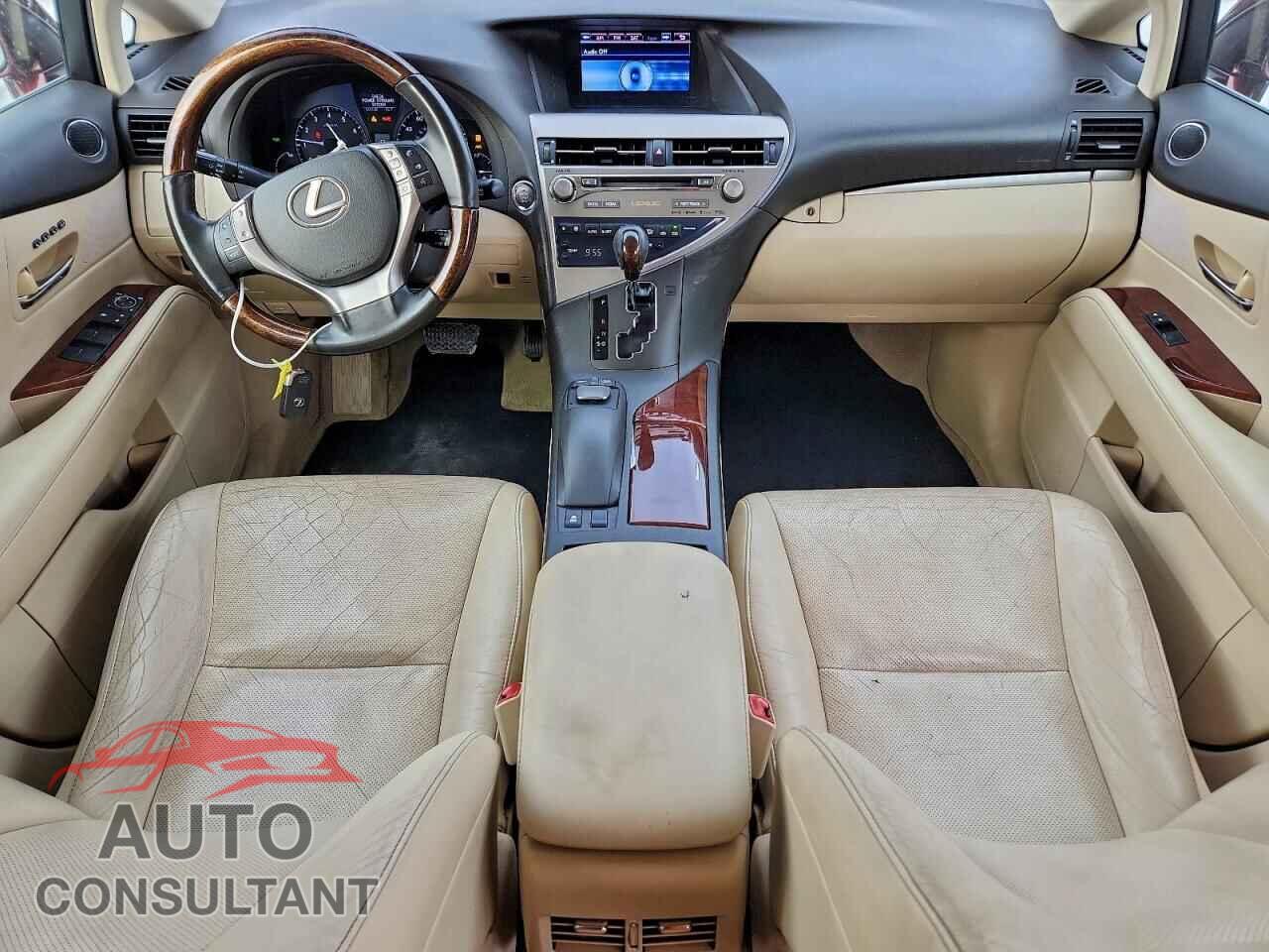 LEXUS RX350 2013 - 2T2ZK1BA5DC100258