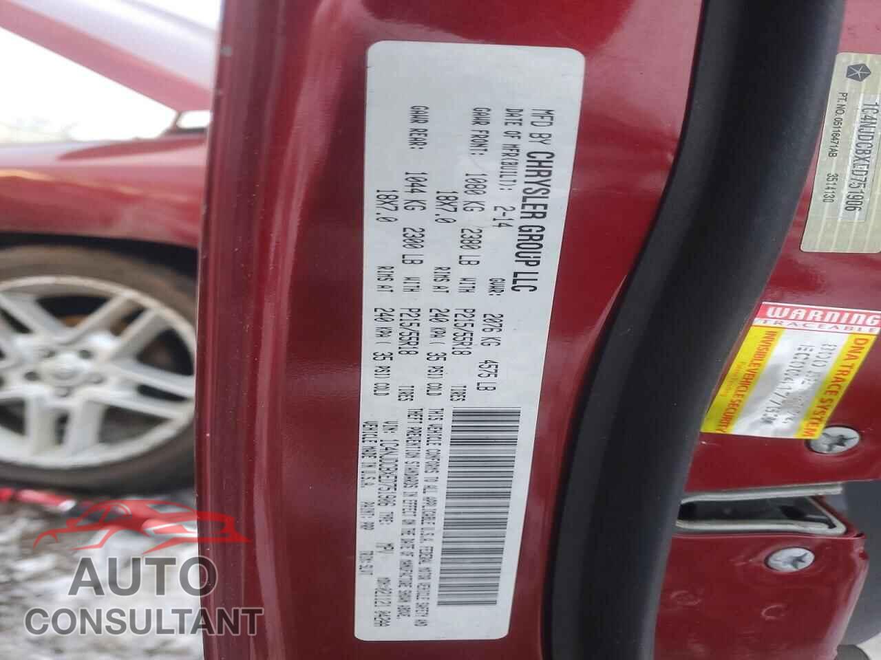 JEEP COMPASS 2014 - 1C4NJDCBXED751906