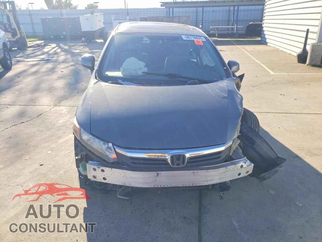 HONDA CIVIC 2012 - 19XFB2F88CE362831