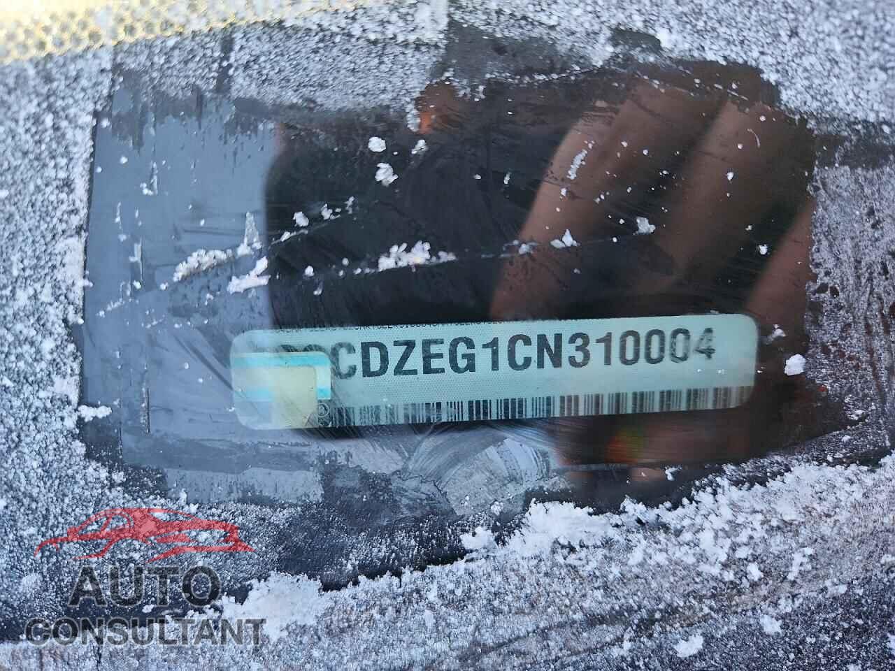 DODGE AVENGER 2012 - 1C3CDZEG1CN310004