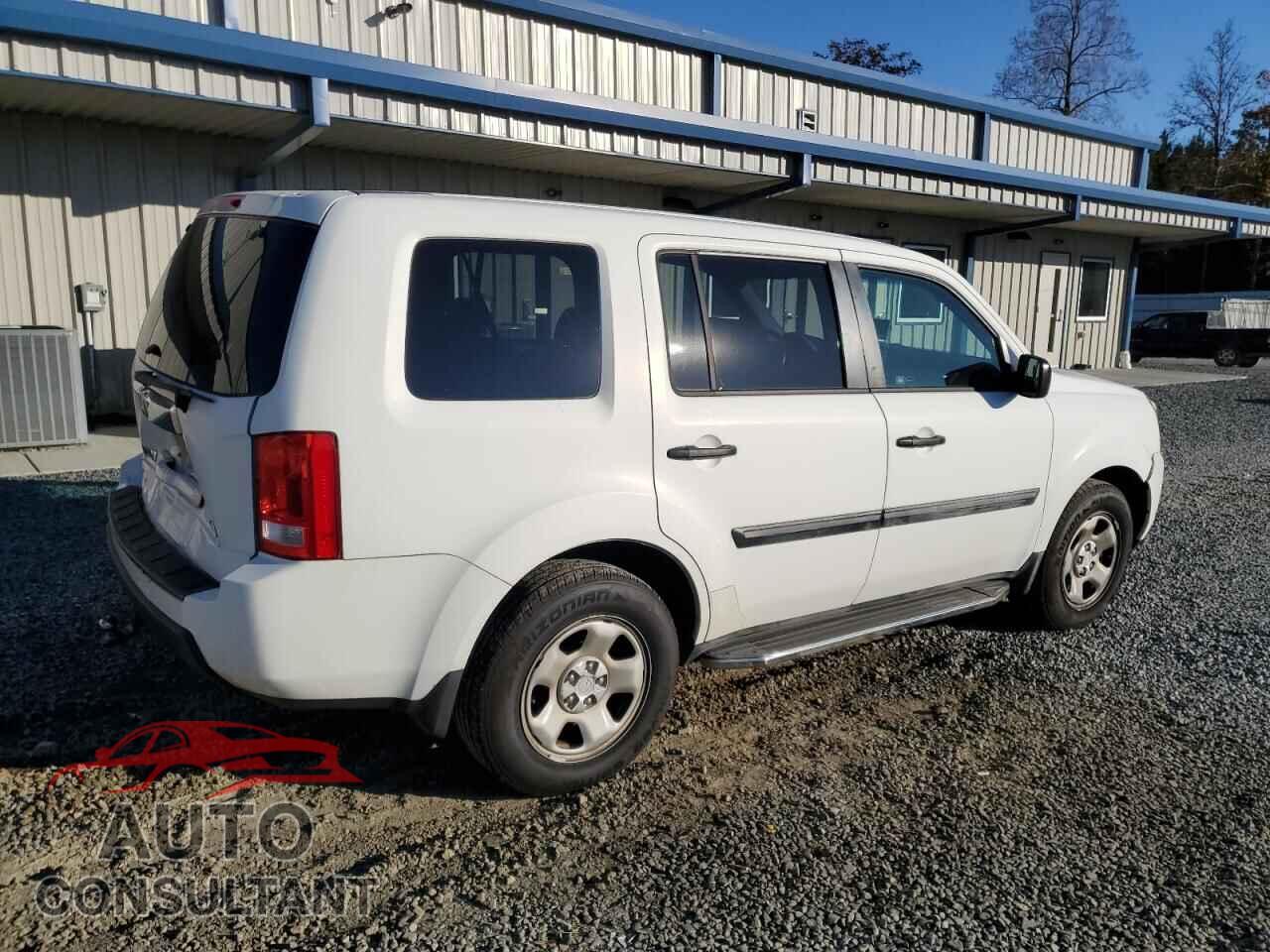 HONDA PILOT 2011 - 5FNYF4H23BB094197