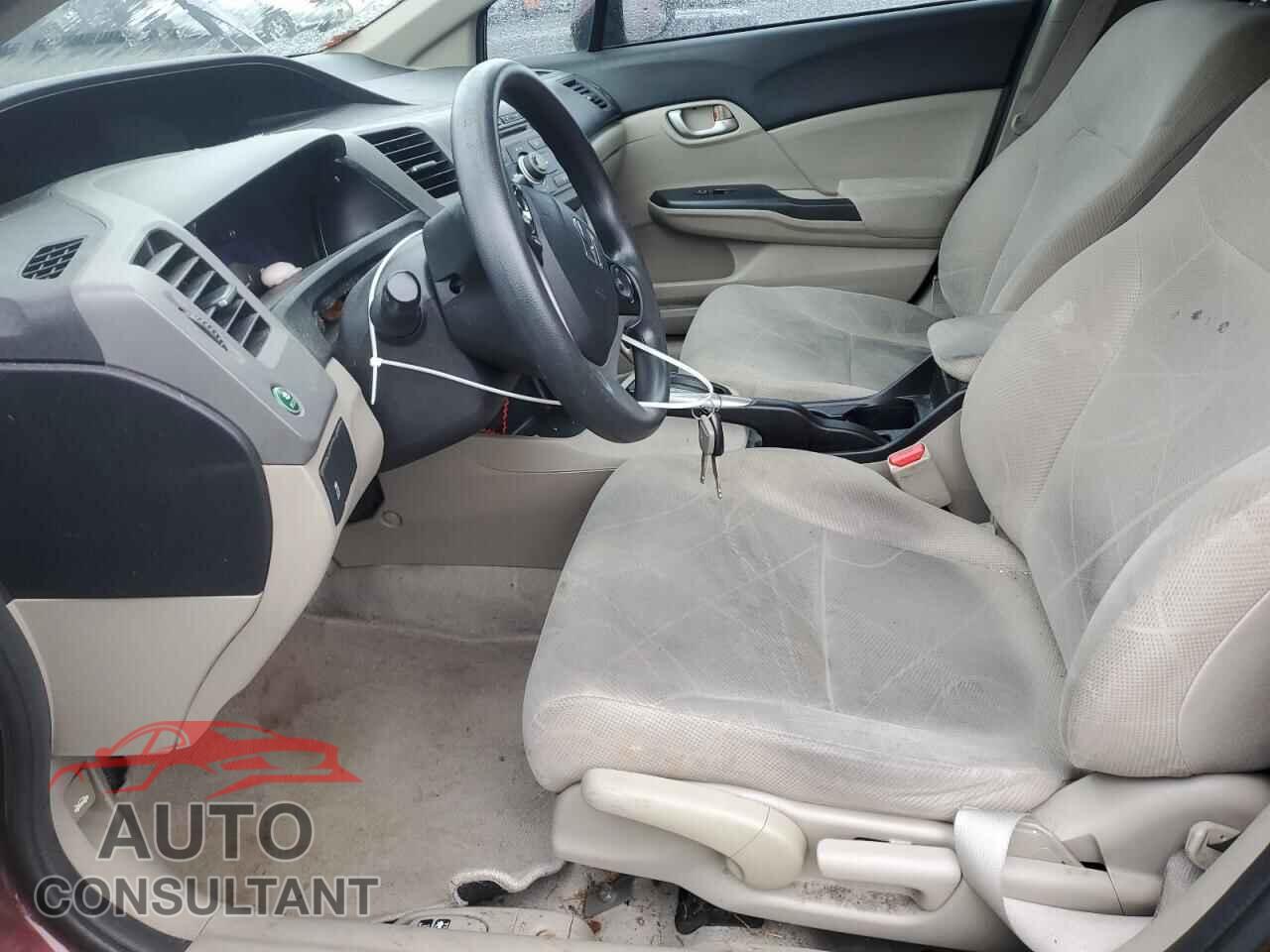 HONDA CIVIC 2012 - 19XFB2F59CE384052