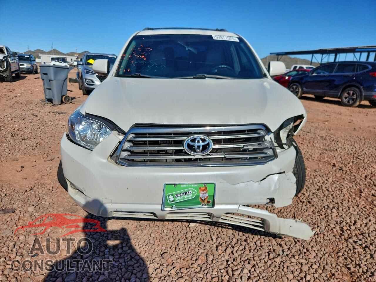 TOYOTA HIGHLANDER 2009 - JTEDS43A192084673