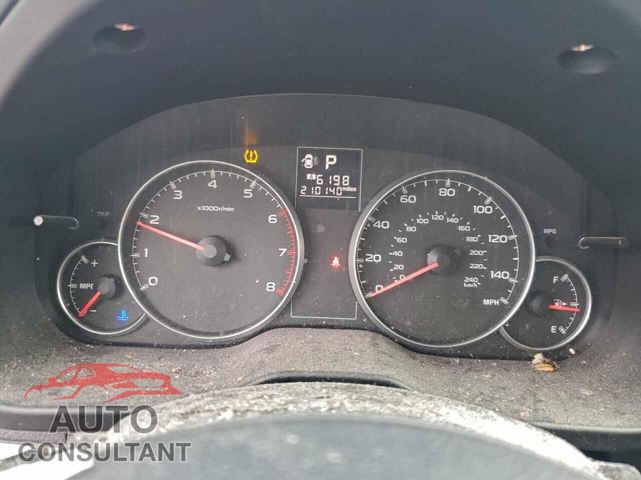 SUBARU OUTBACK 2013 - 4S4BRBCC3D3211127