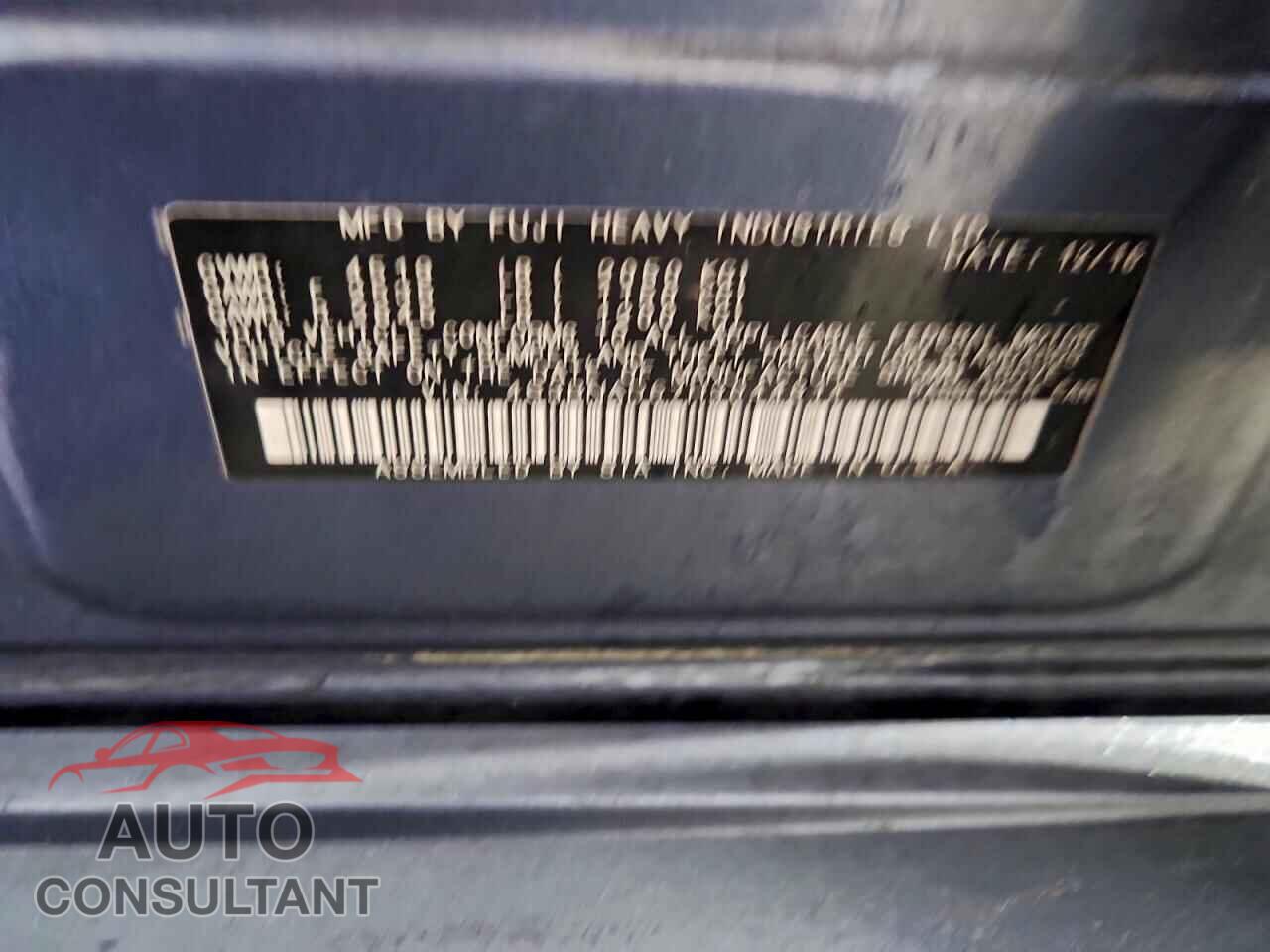 SUBARU LEGACY 2017 - 4S3BNAD67H3044814
