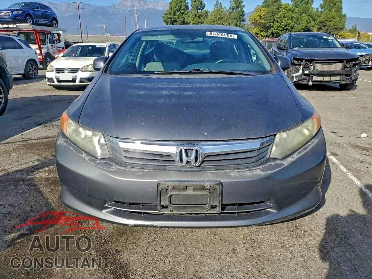HONDA CIVIC 2012 - 19XFB2F55CE351002