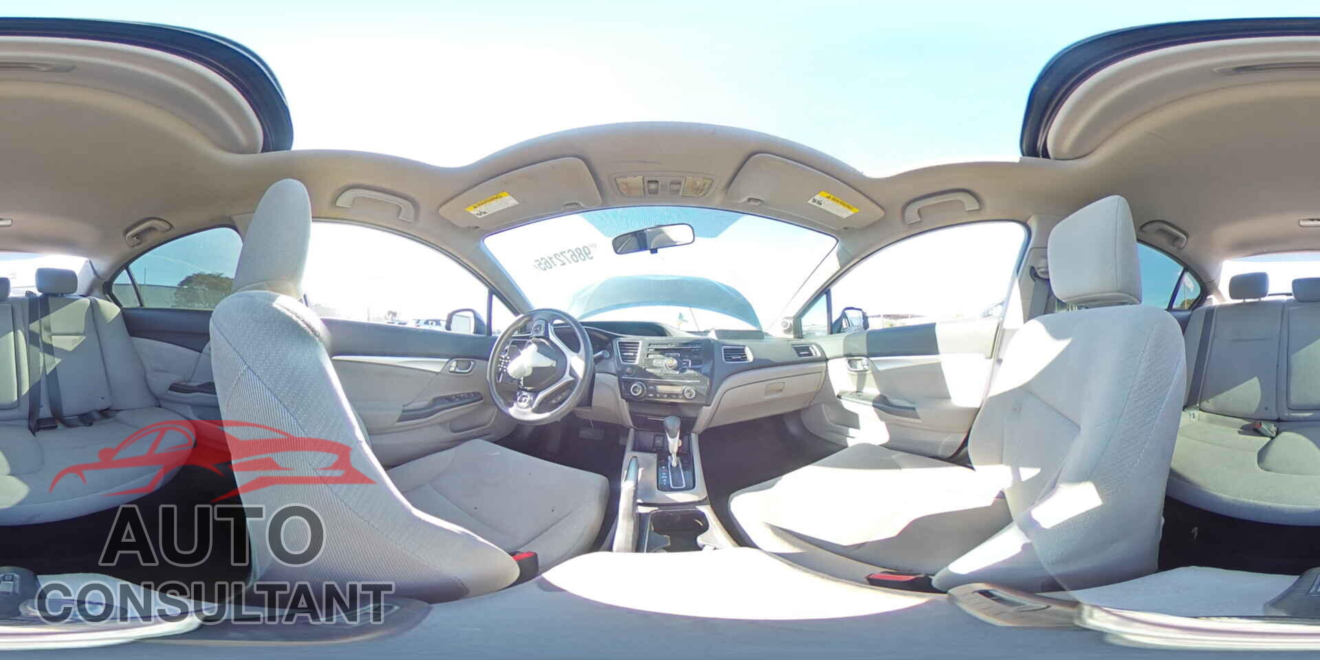 HONDA CIVIC 2013 - 19XFB2F89DE215628
