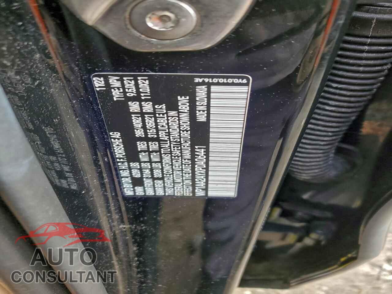 PORSCHE CAYENNE BA 2023 - WP1AA2AYXPDA06441