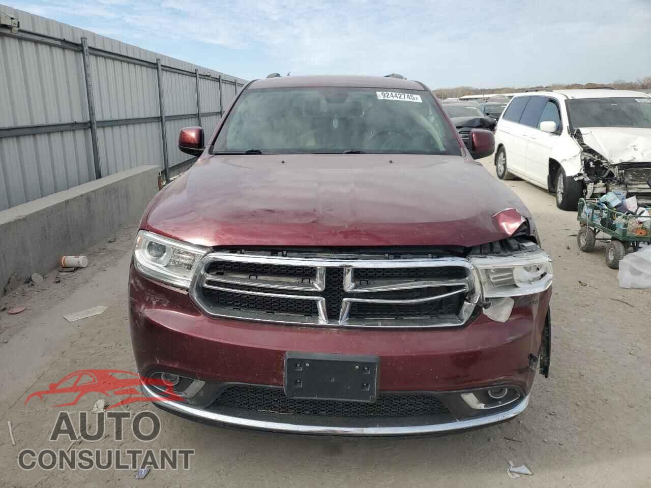 DODGE DURANGO 2019 - 1C4RDHAG5KC604232