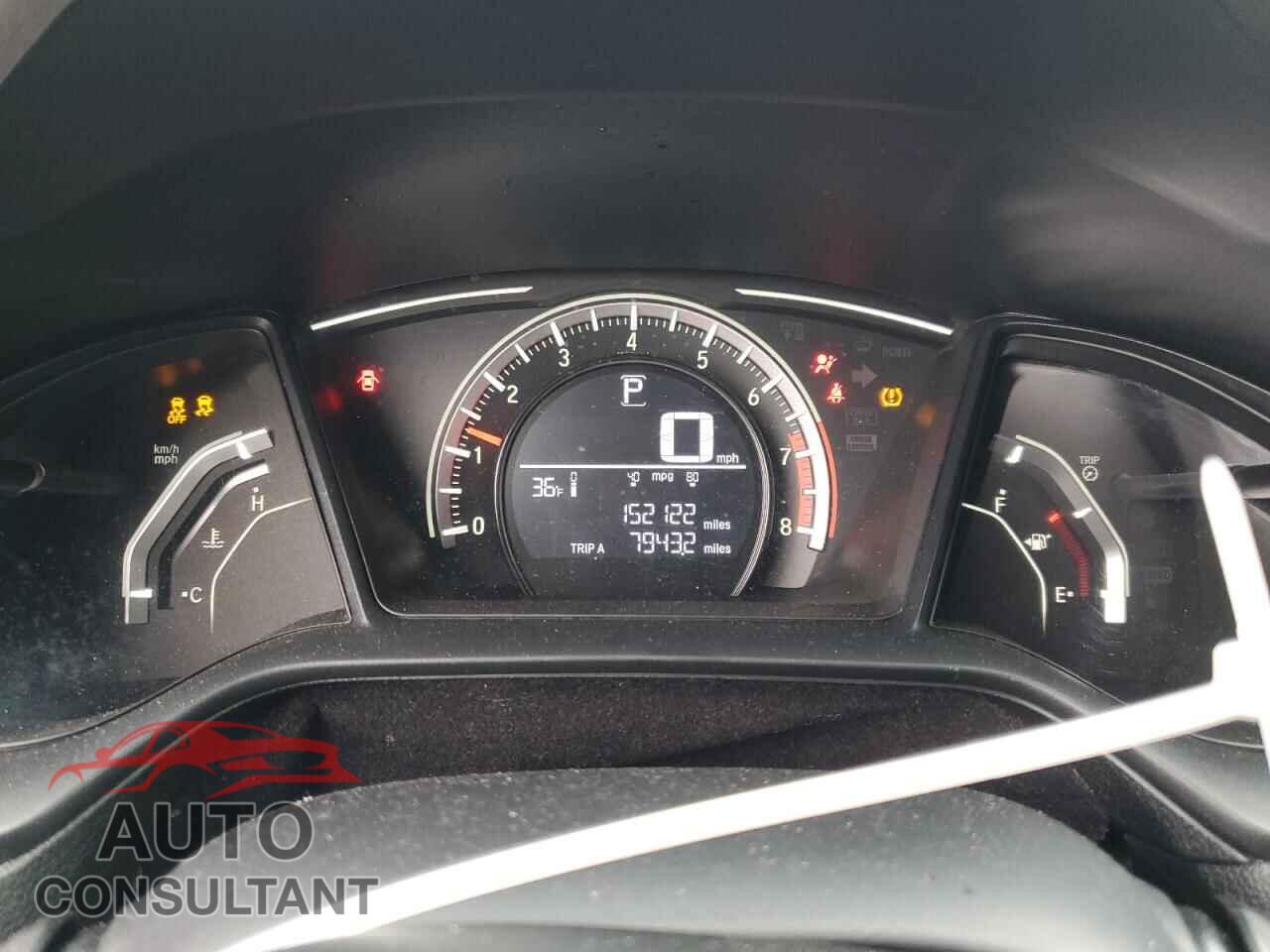 HONDA CIVIC 2017 - 19XFC2F52HE232134