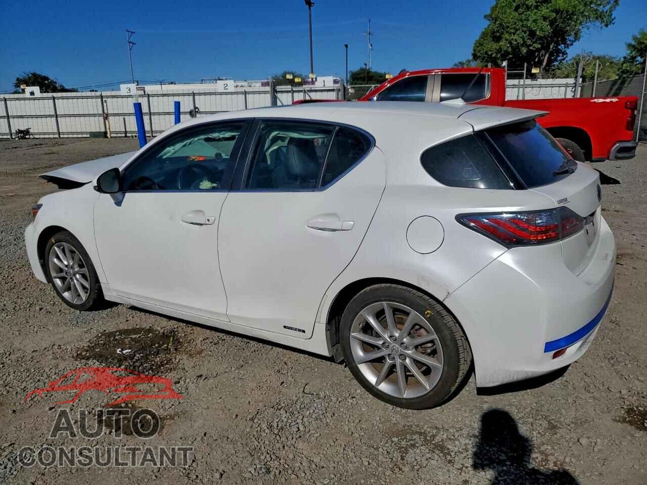 LEXUS CT 200 2012 - JTHKD5BH0C2050241