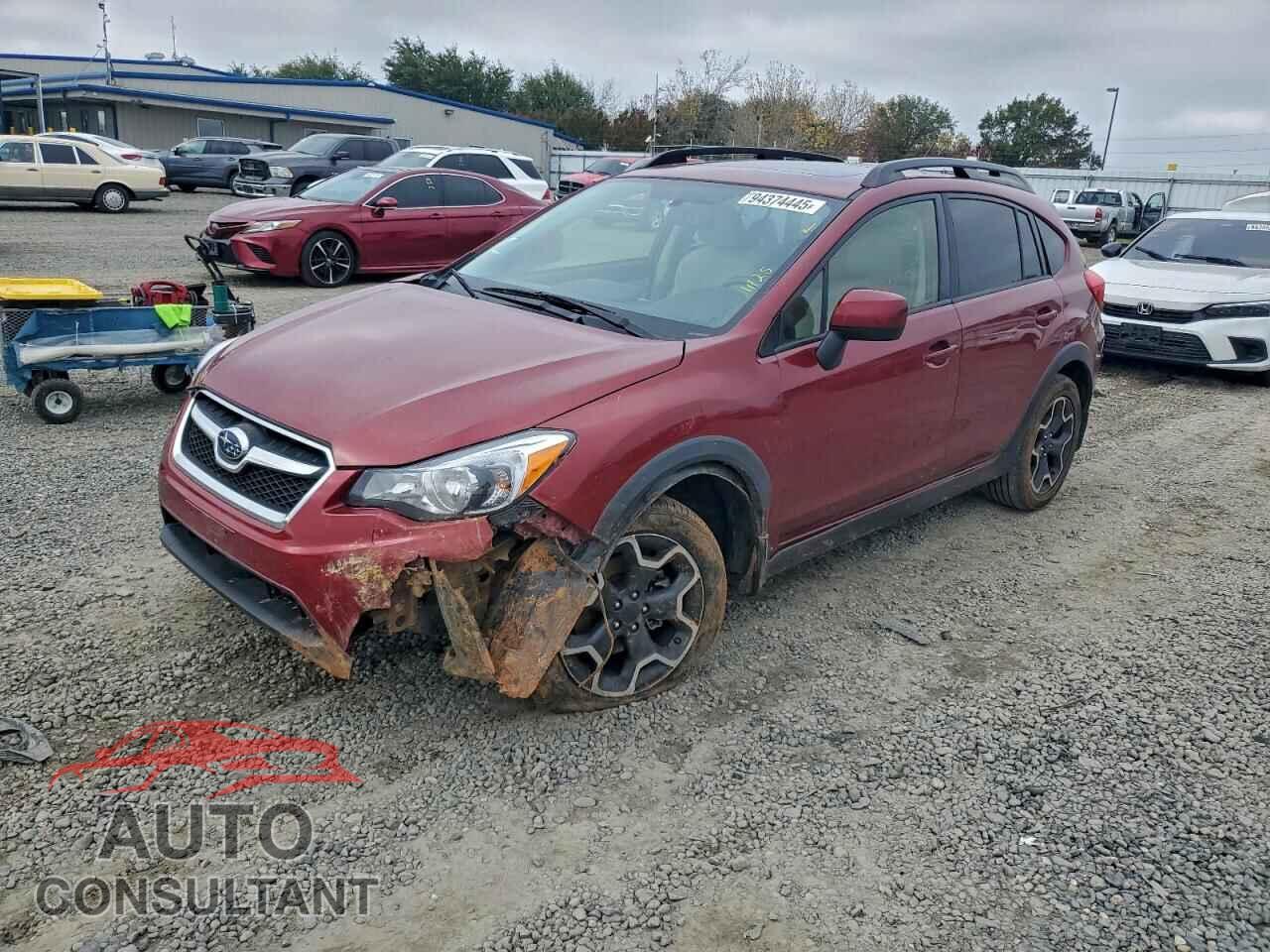 SUBARU XV 2014 - JF2GPAVC2E8272711