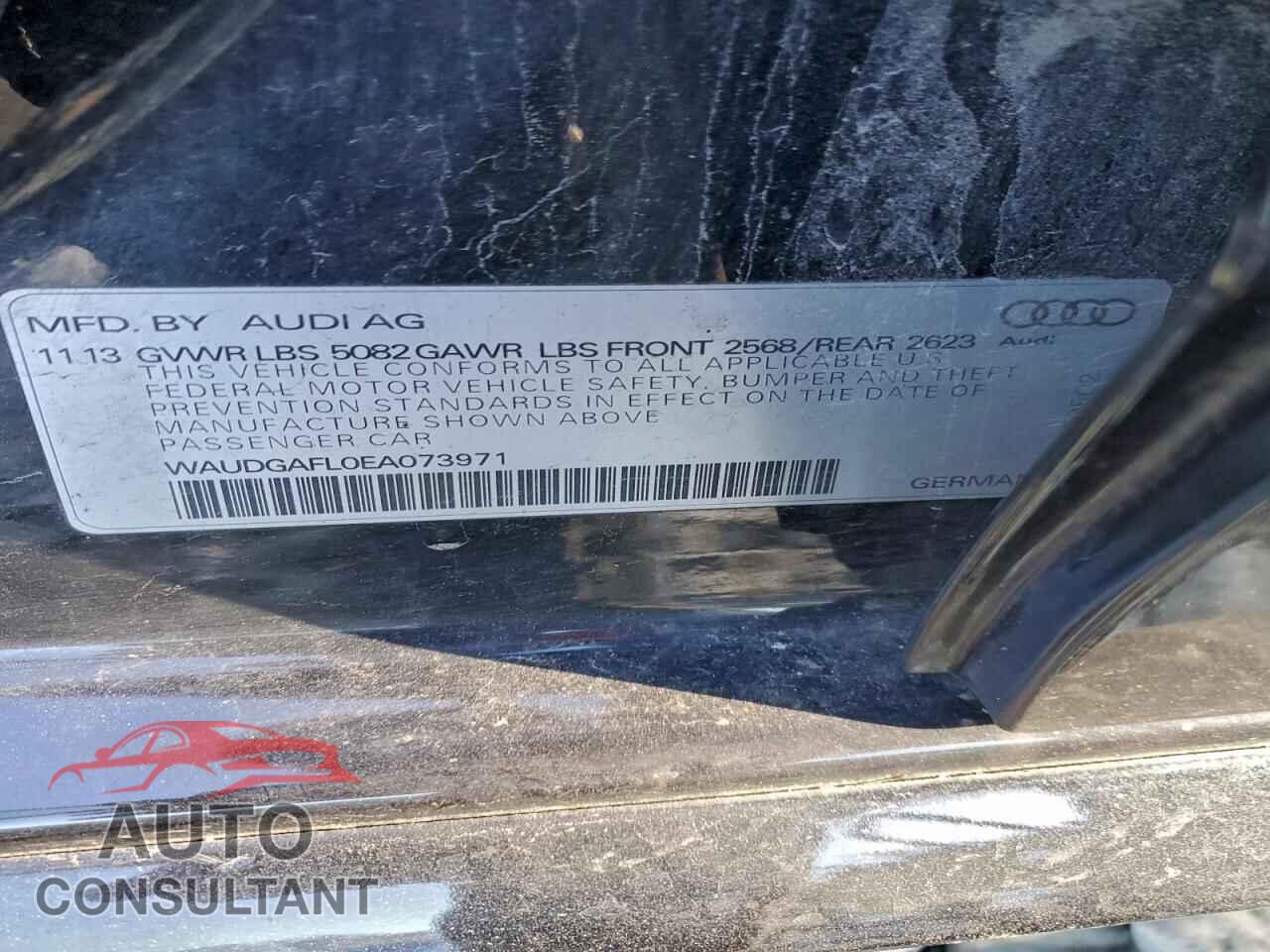 AUDI S4/RS4 2014 - WAUDGAFL0EA073971