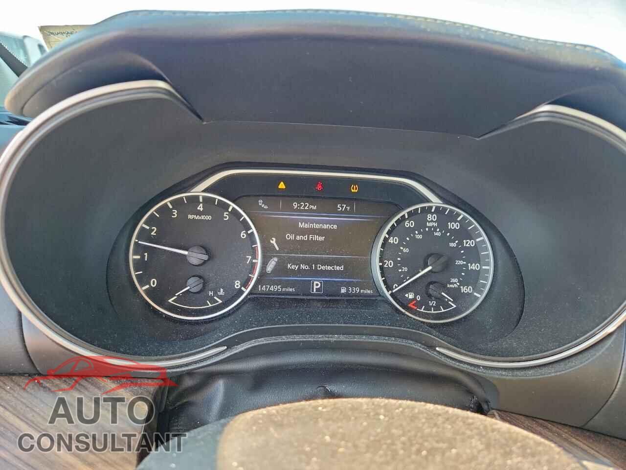 NISSAN MAXIMA 2017 - 1N4AA6AP1HC411780