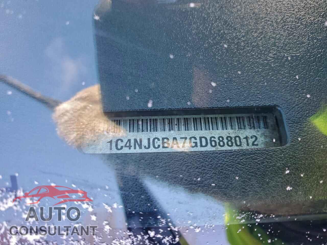JEEP COMPASS 2016 - 1C4NJCBA7GD688012