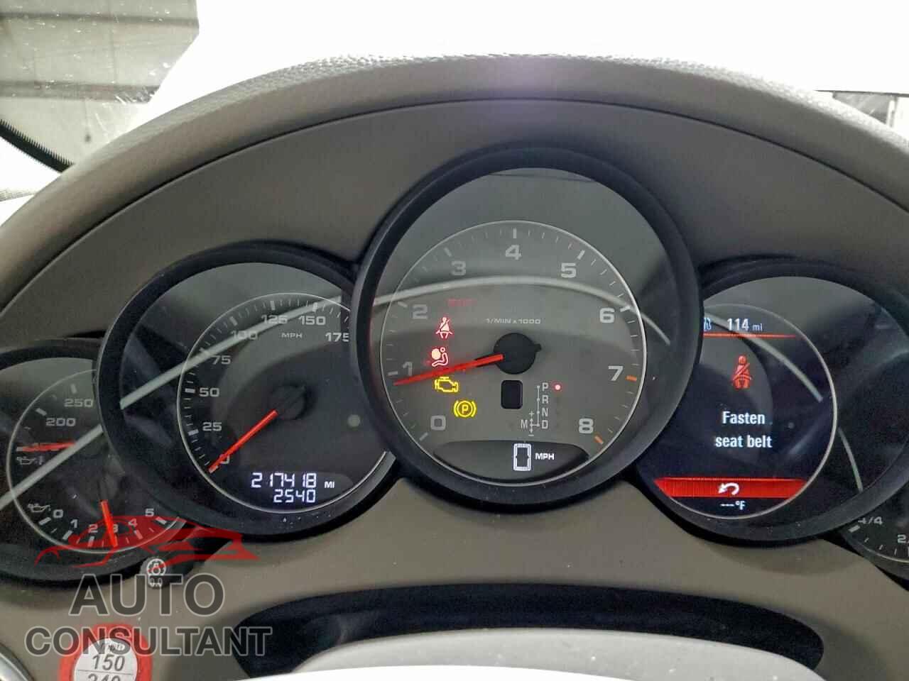 PORSCHE CAYENNE 2012 - WP1AB2A28CLA46509