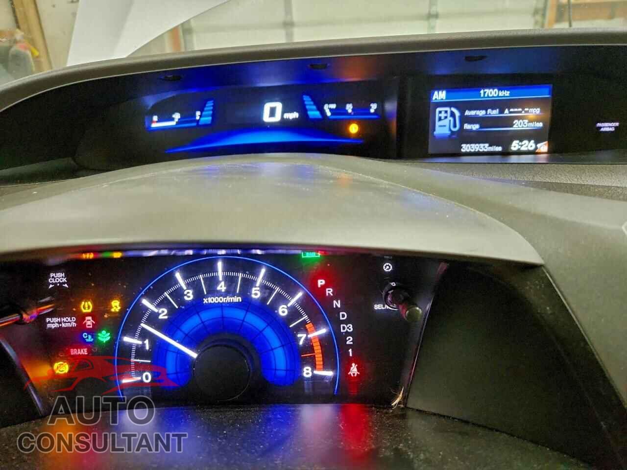 HONDA CIVIC 2012 - 19XFB2F56CE076899