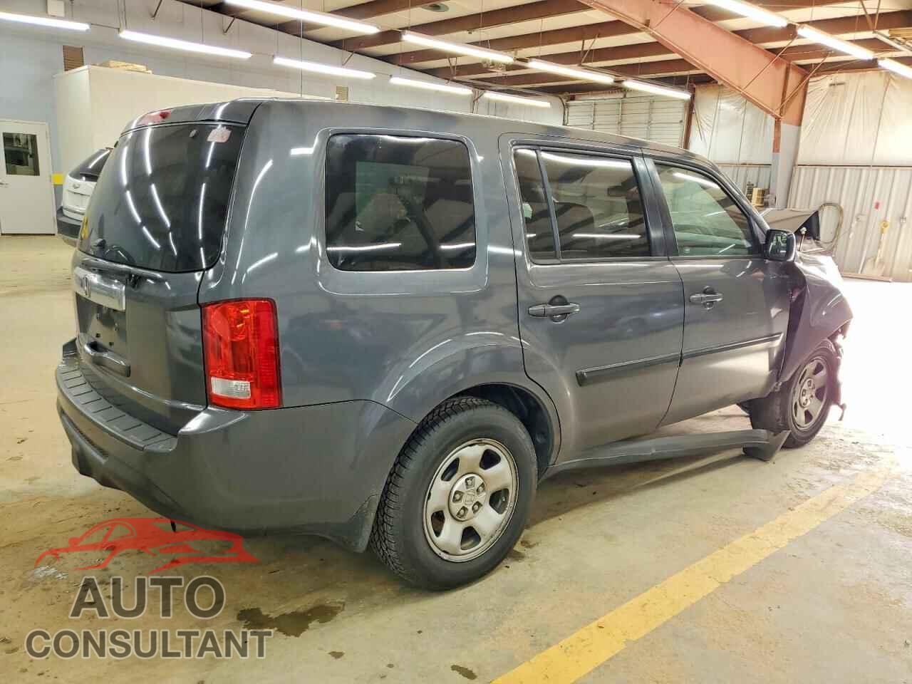 HONDA PILOT 2012 - 5FNYF3H25CB003541