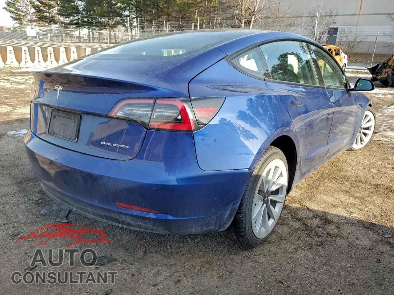 TESLA MODEL 3 2022 - 5YJ3E1EB4NF304973
