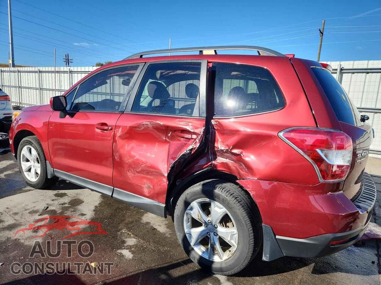 SUBARU FORESTER 2016 - JF2SJADC9GH522672