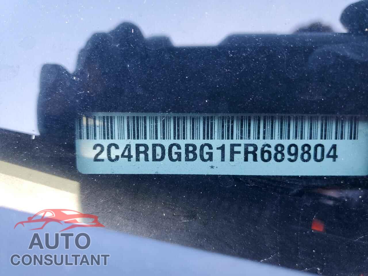 DODGE CARAVAN 2015 - 2C4RDGBG1FR689804