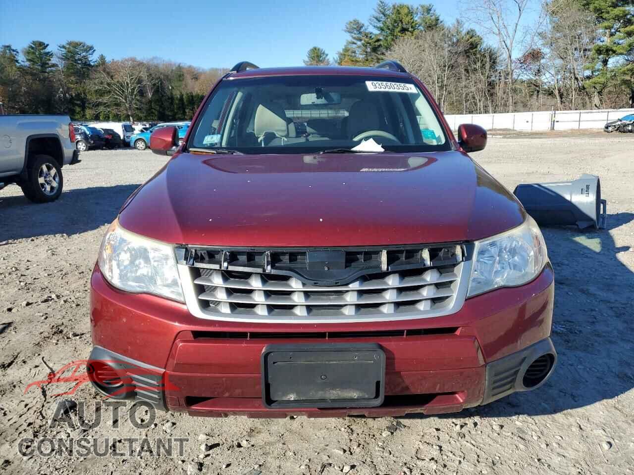SUBARU FORESTER 2011 - JF2SHADC8BH728943