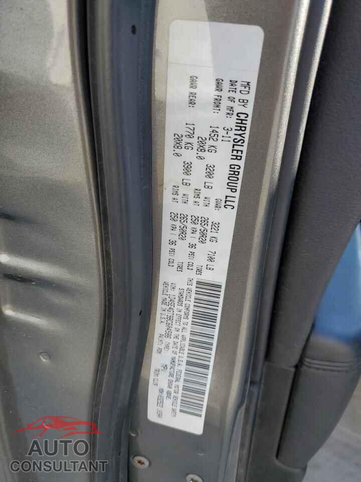 DODGE DURANGO 2011 - 1D4SE4GT9BC604586