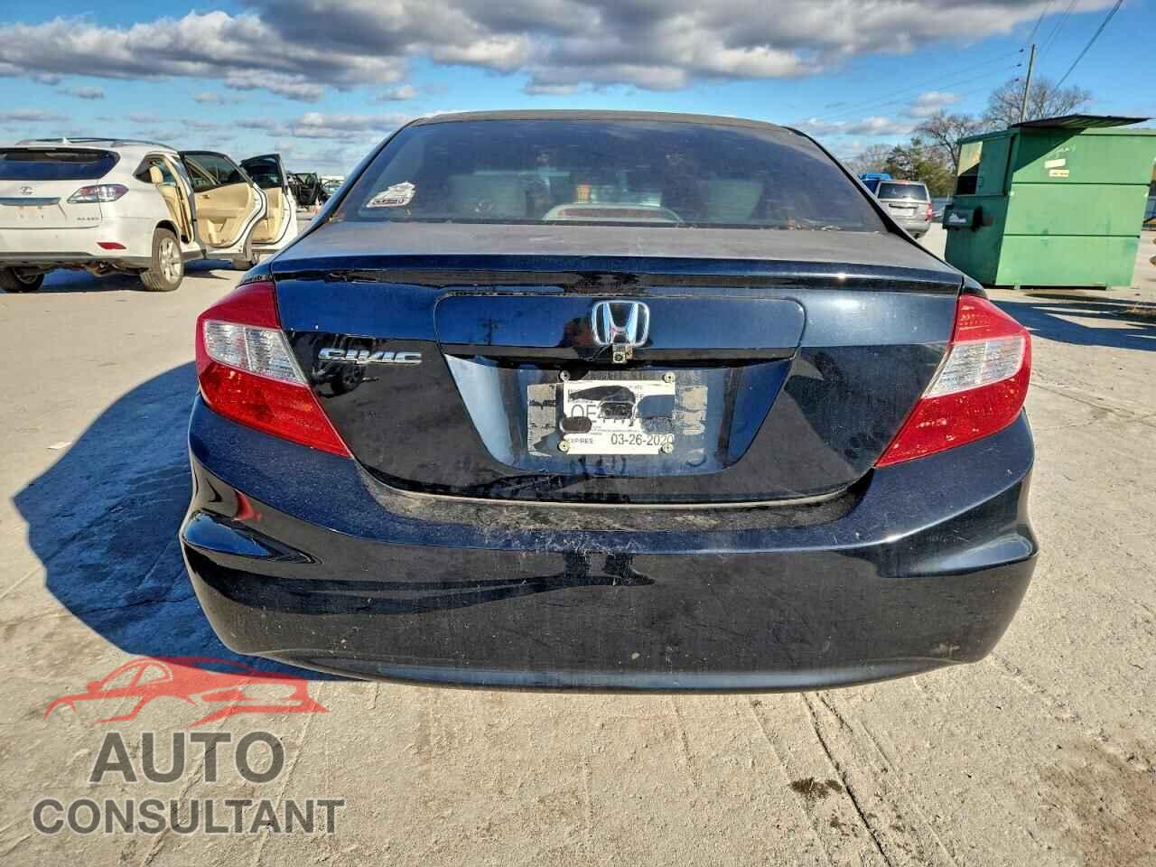 HONDA CIVIC 2012 - 19XFB2F51CE008512