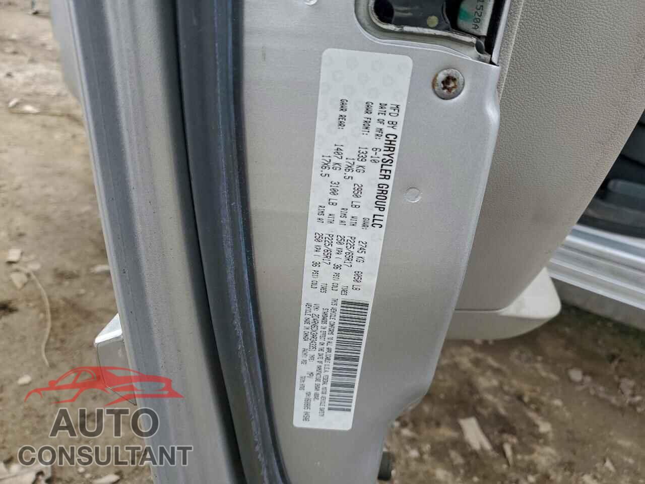 DODGE CARAVAN 2010 - 2D4RN6DX3AR343351