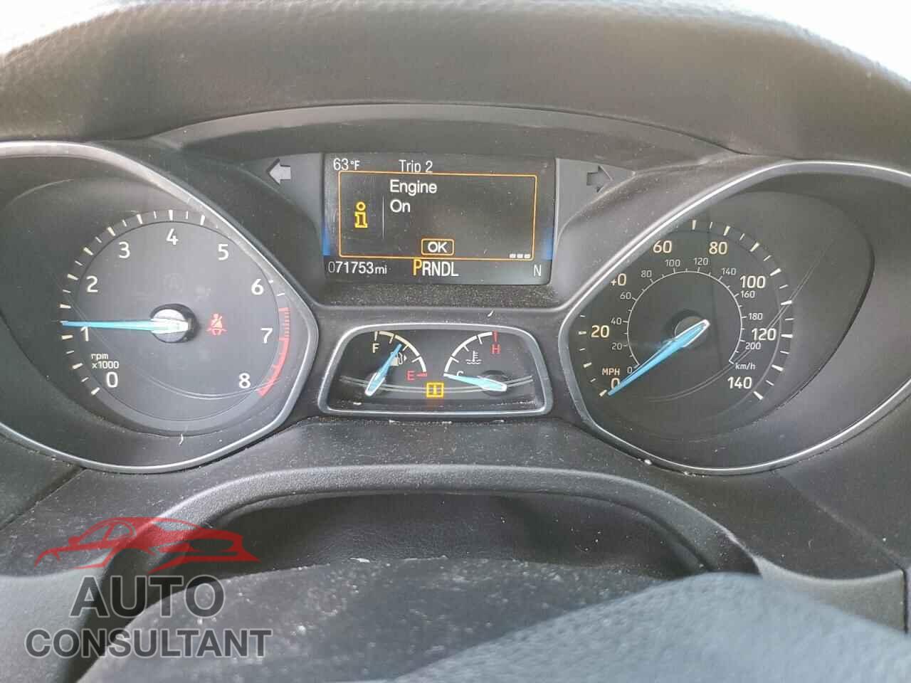 FORD FOCUS 2016 - 1FADP3F29GL391364