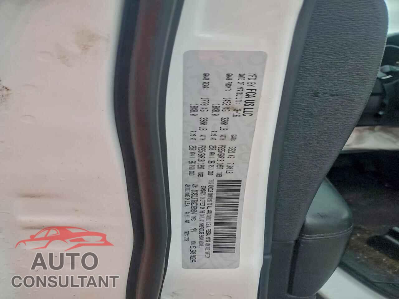 DODGE DURANGO 2016 - 1C4SDJFT8GC369914