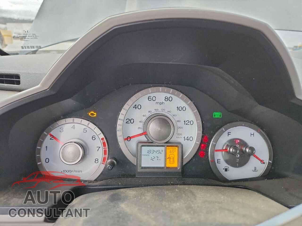 HONDA PILOT 2010 - 5FNYF4H53AB012073