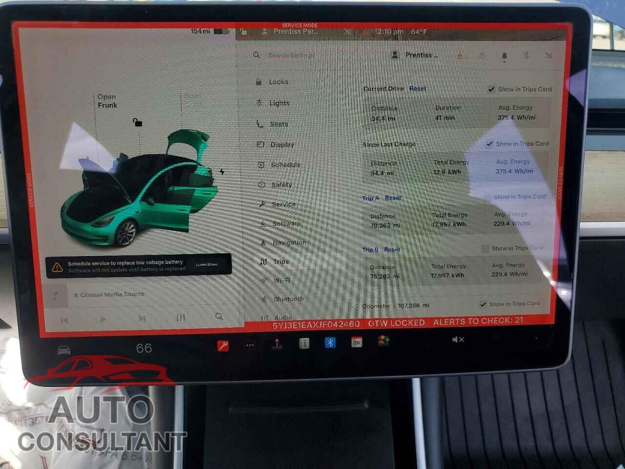 TESLA MODEL 3 2018 - 5YJ3E1EAXJF042460