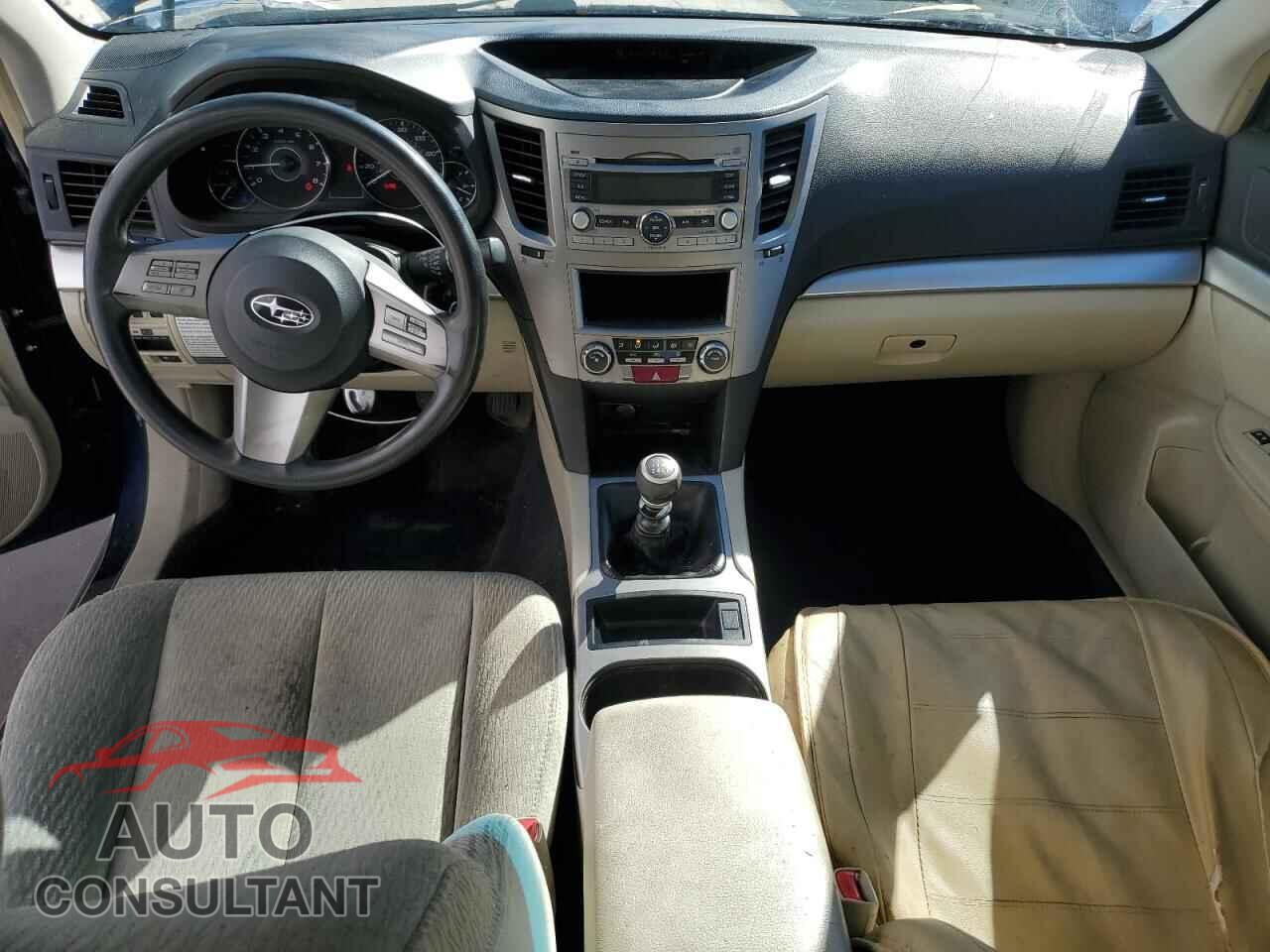 SUBARU OUTBACK 2010 - 4S4BRBAC4A1383273