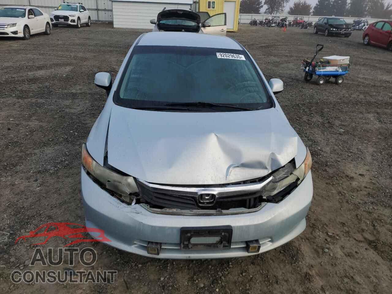 HONDA CIVIC 2012 - 19XFB2F58CE326546