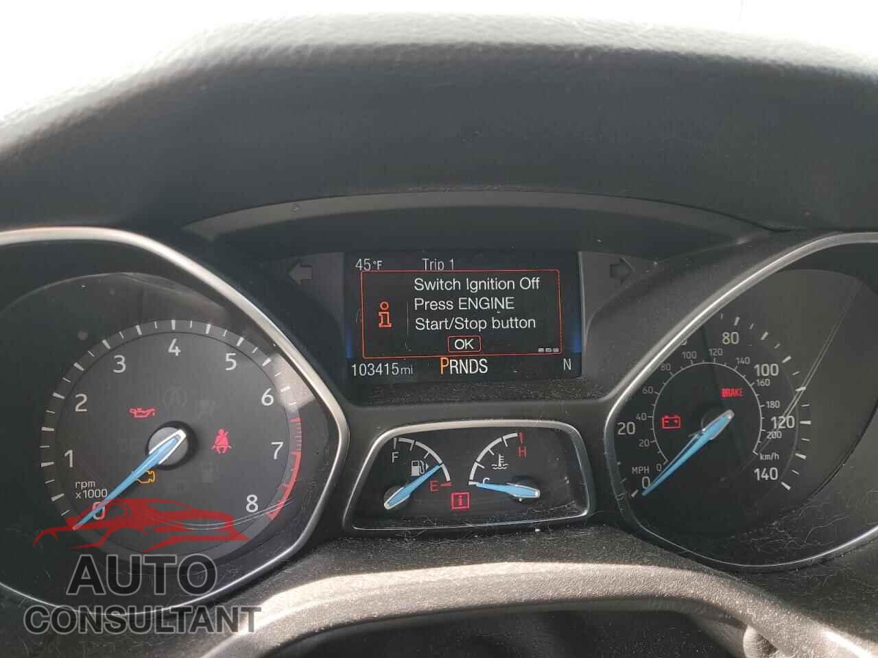 FORD FOCUS 2017 - 1FADP3N23HL208334