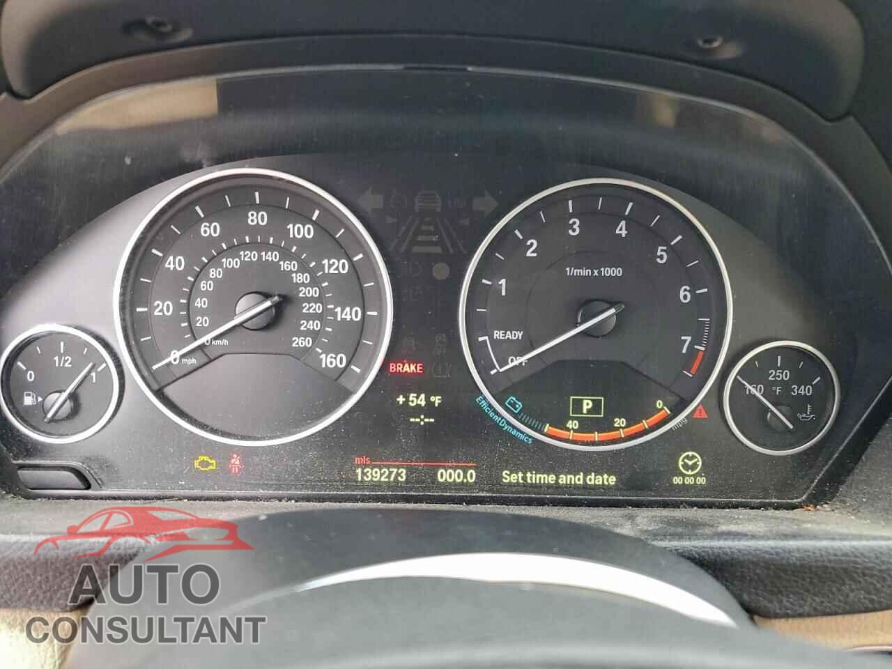 BMW 3 SERIES 2013 - WBA3B3C55DF538371