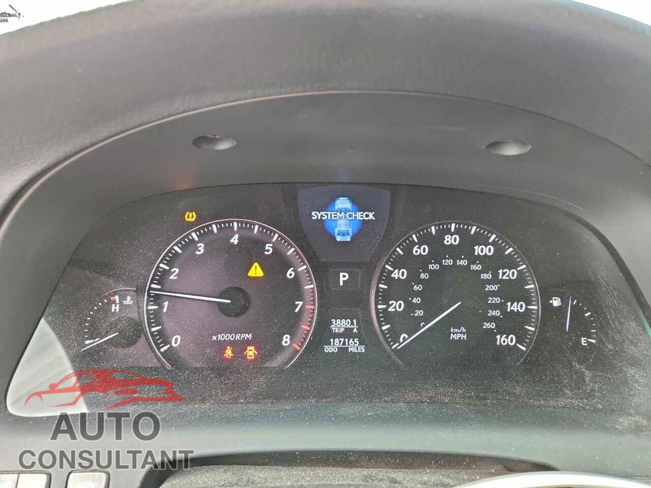 LEXUS LS460 2010 - JTHBL5EF4A5092274